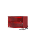 Glass-Door Shoe Storage Cabinet with RGB Lighting