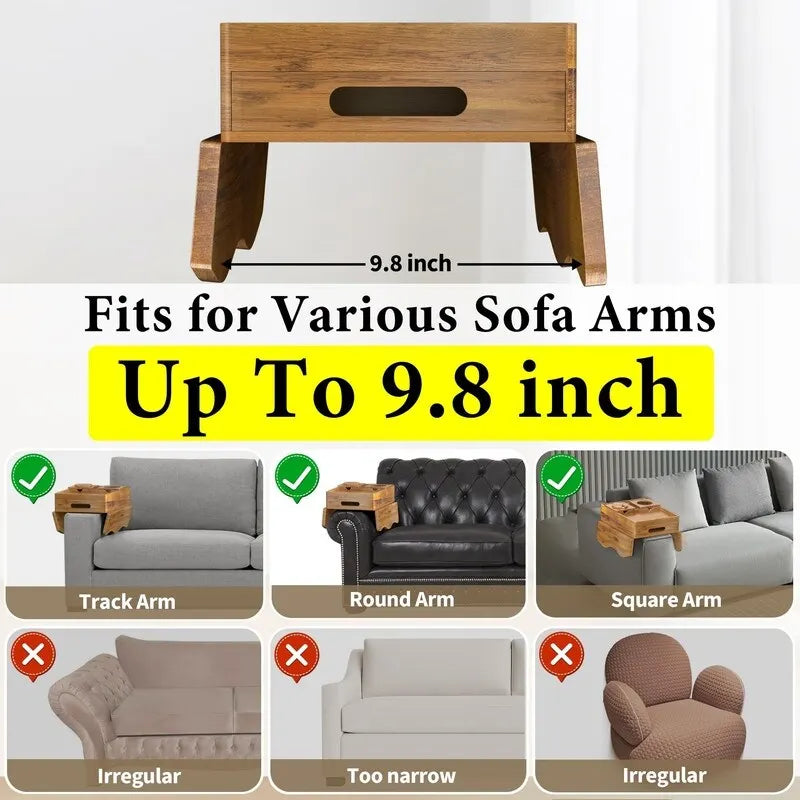 7-in-1 Couch Arm Tray
