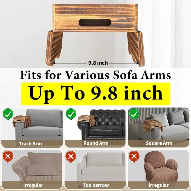 7-in-1 Couch Arm Tray