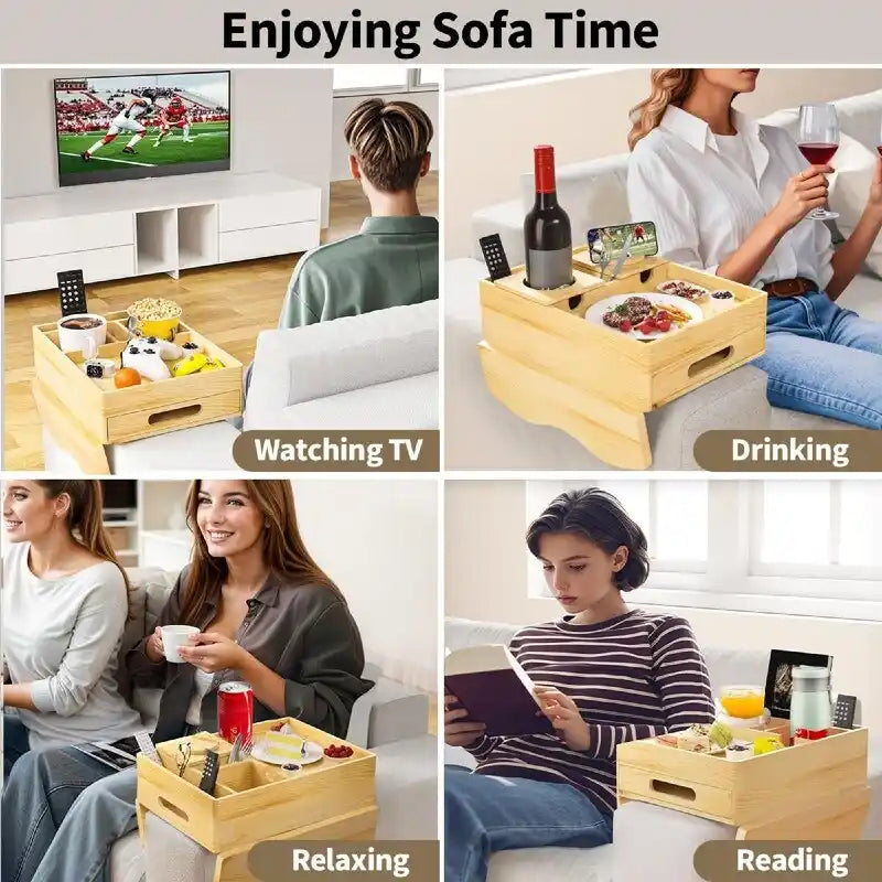 7-in-1 Couch Arm Tray