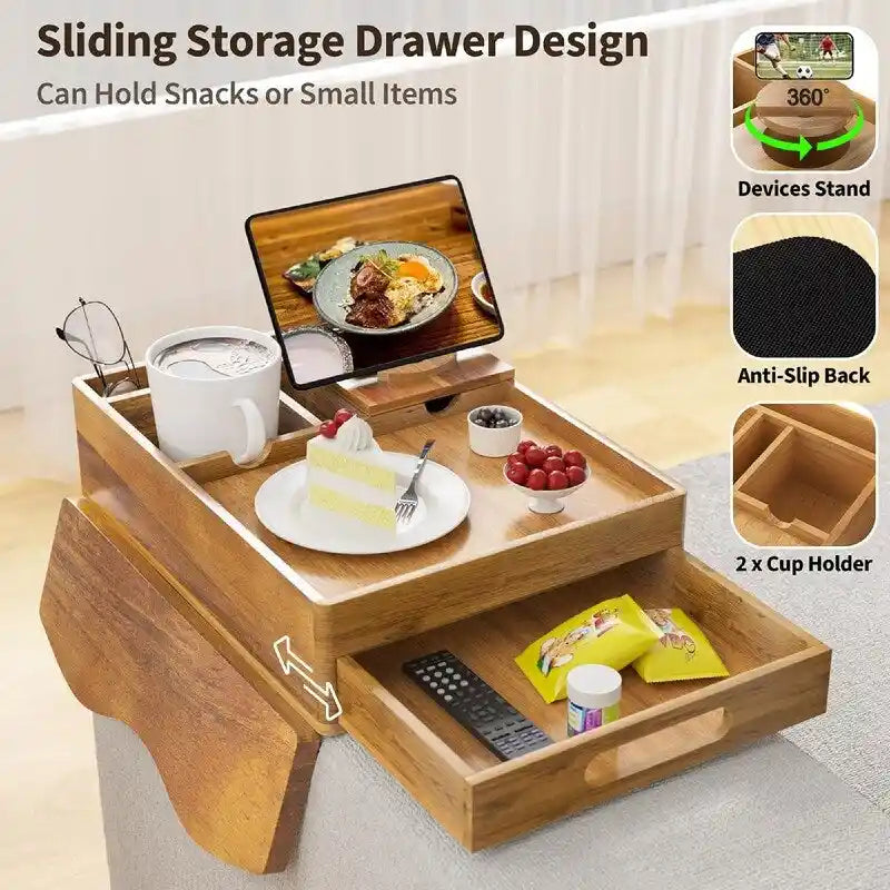 7-in-1 Couch Arm Tray