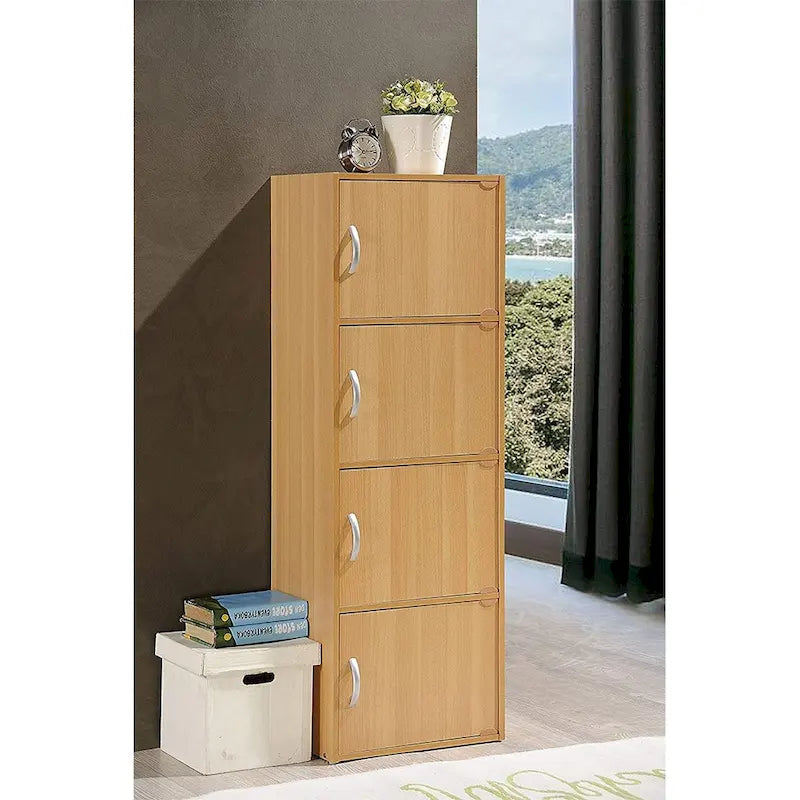 4-Door Enclosed Multipurpose Storage Cabinet
