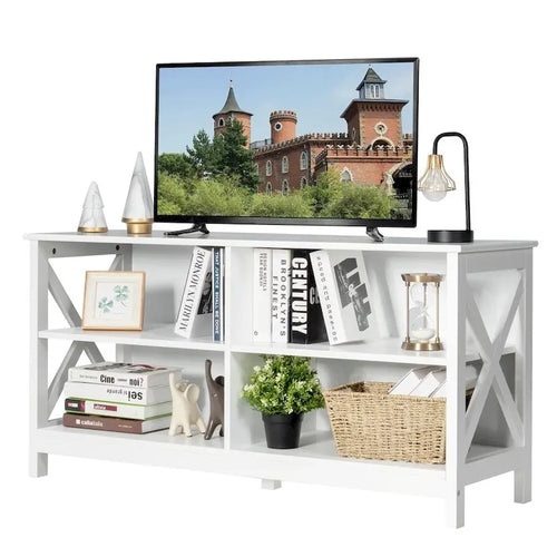 Meuble TV de 47 pouces avec étagères de rangement