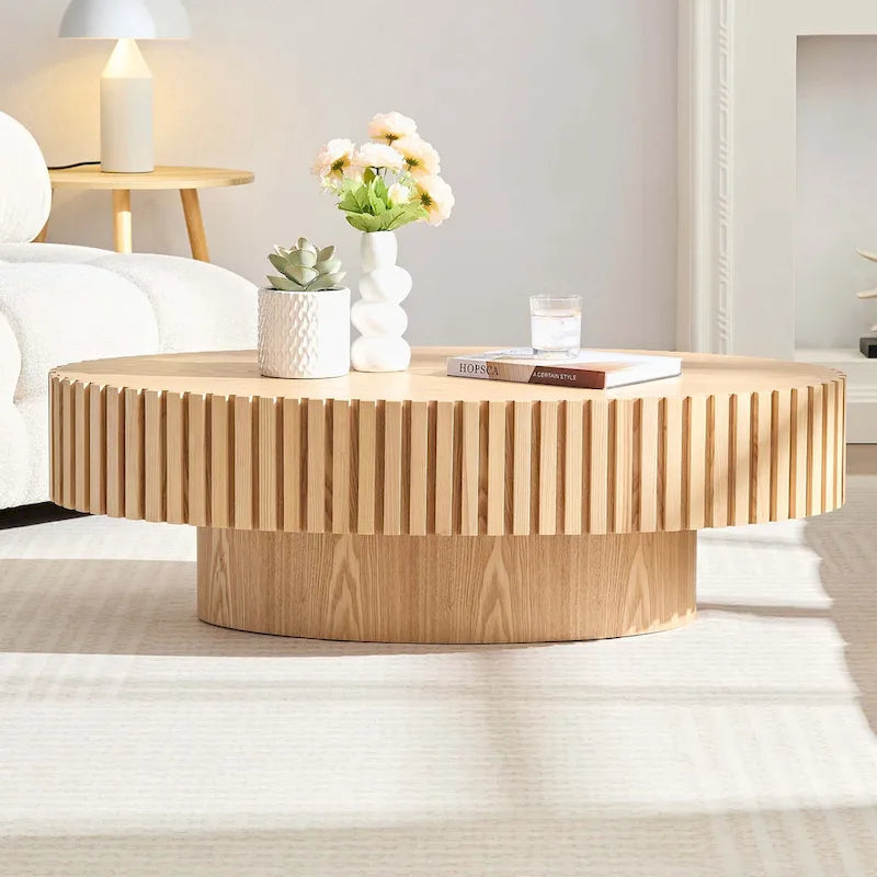 Round Coffee Table for Living Room