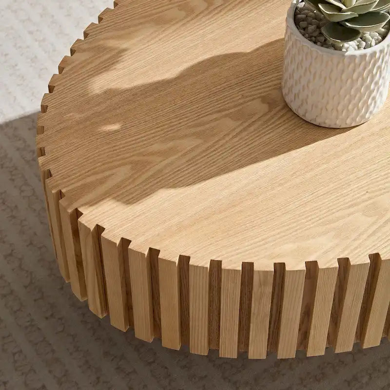 Round Coffee Table for Living Room