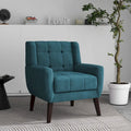 Tufted Upholstered Lounge Chair