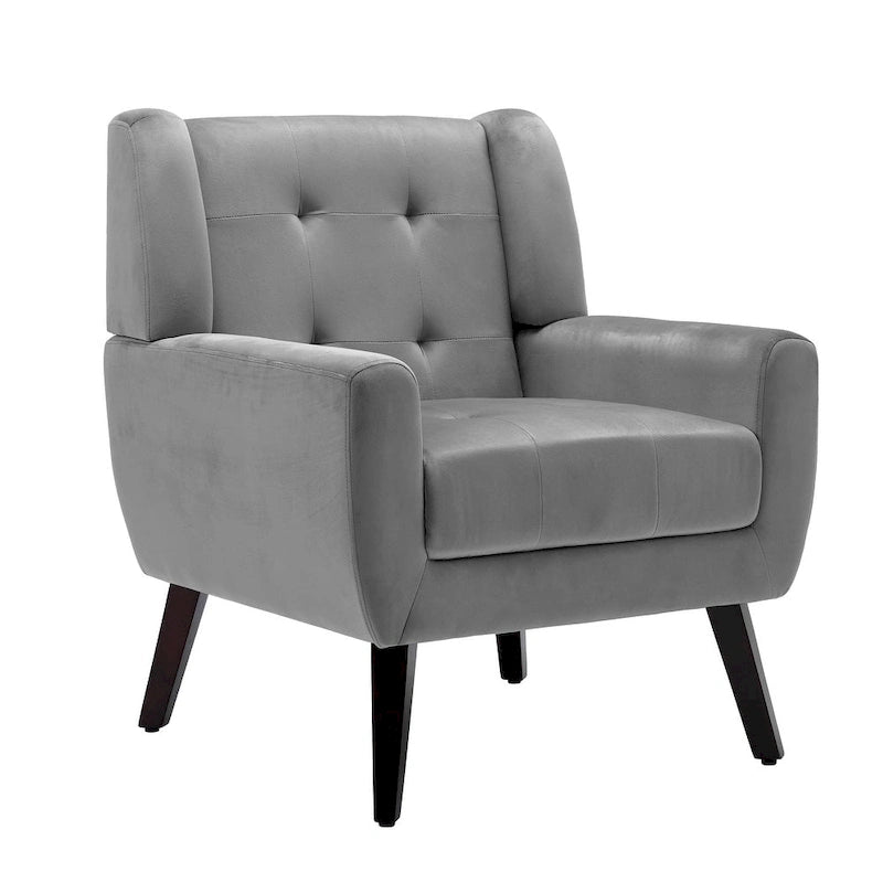 Tufted Upholstered Lounge Chair