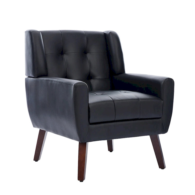 Tufted Upholstered Lounge Chair