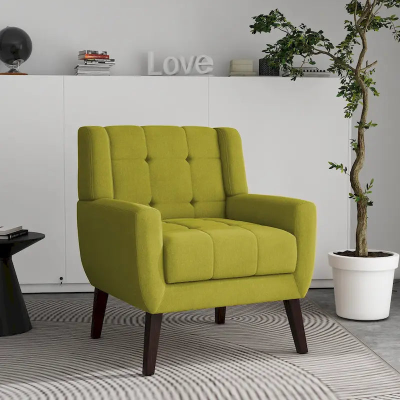 Tufted Upholstered Lounge Chair