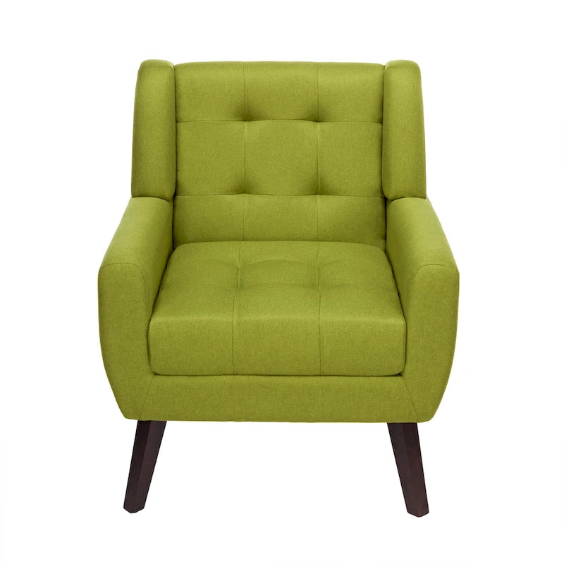 Tufted Upholstered Lounge Chair