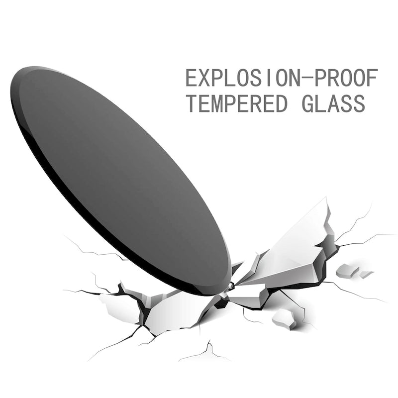 35.83-Inch Round Tempered Glass Table Top