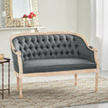 Tufted Upholstered Loveseat