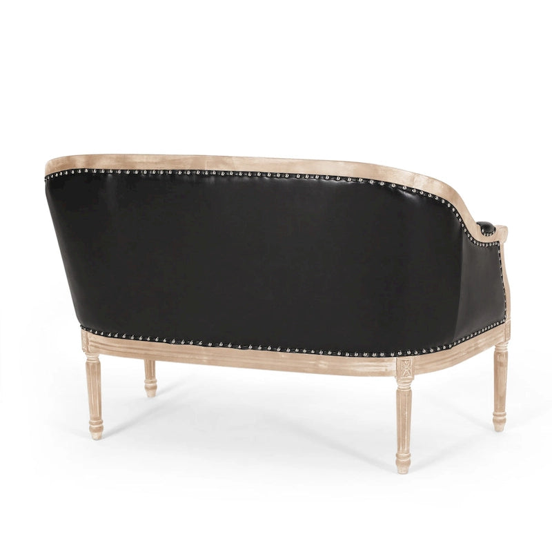 Tufted Upholstered Loveseat