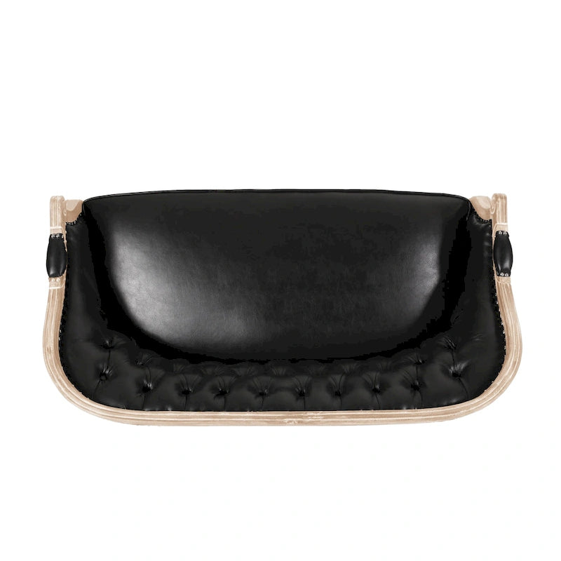Tufted Upholstered Loveseat