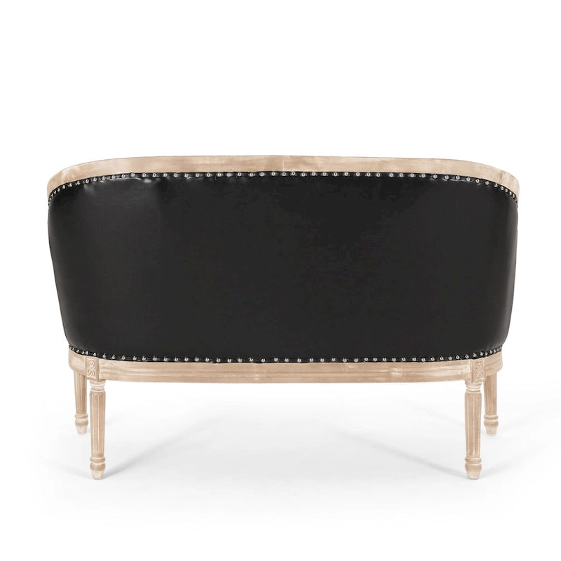 Tufted Upholstered Loveseat