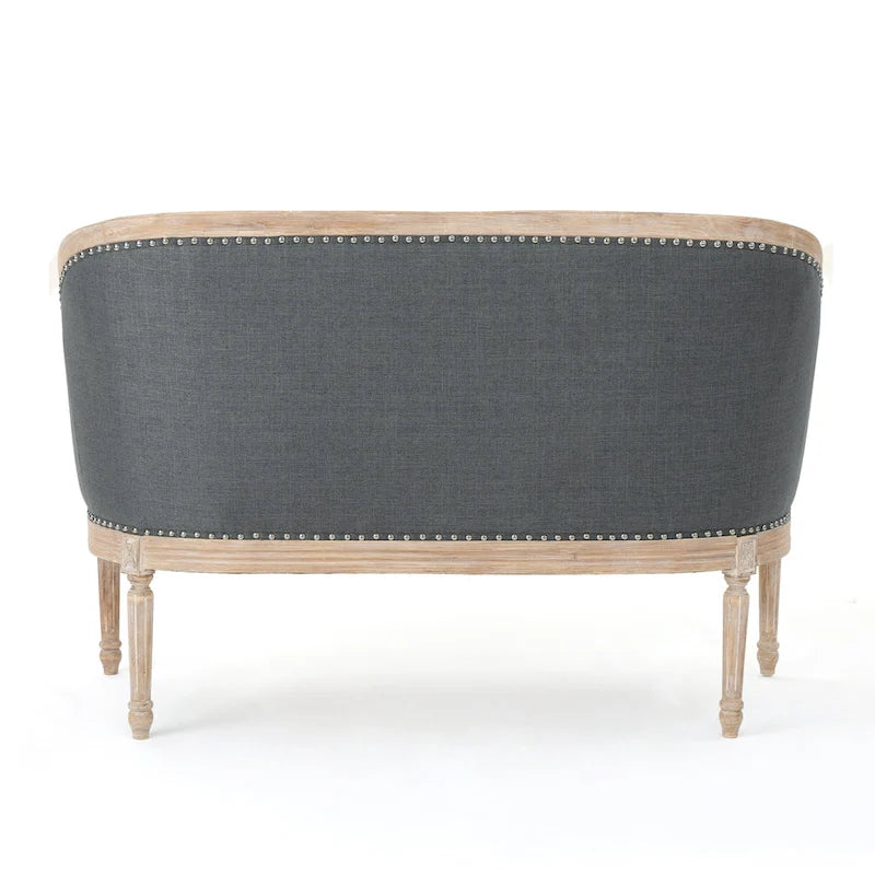 Tufted Upholstered Loveseat