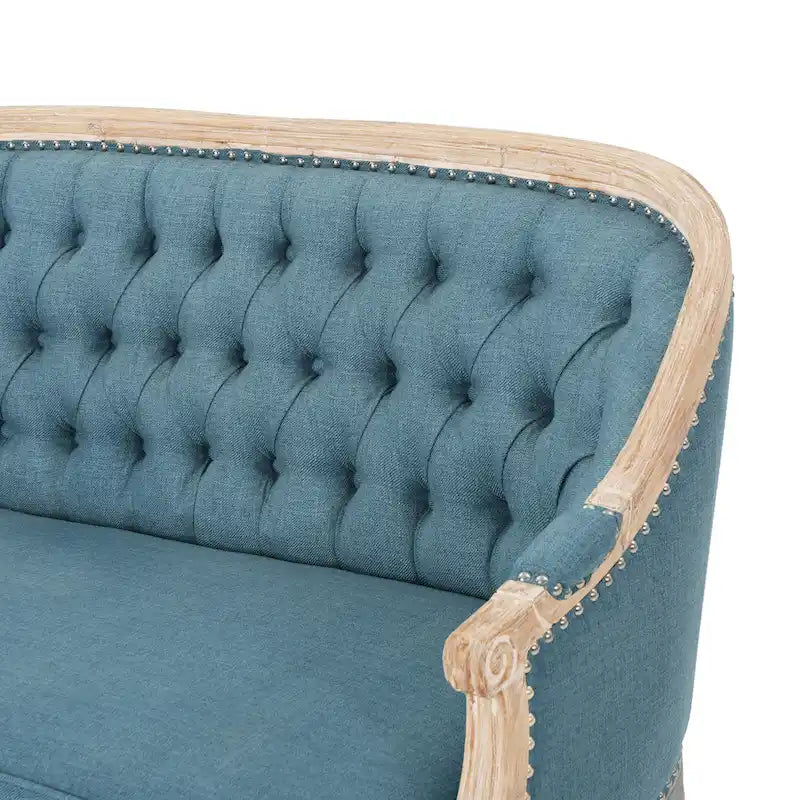 Tufted Upholstered Loveseat