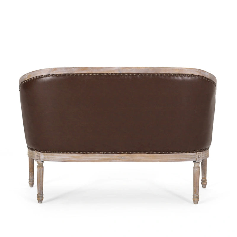 Tufted Upholstered Loveseat