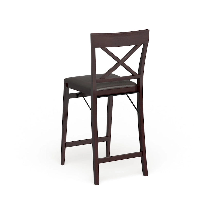 24-Inch Folding Counter Stool