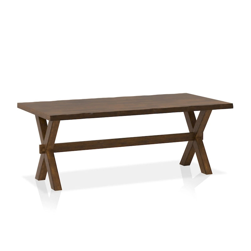 47-Inch Transitional Walnut Coffee Table