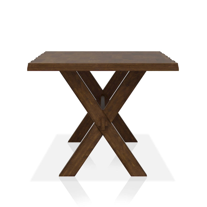 47-Inch Transitional Walnut Coffee Table