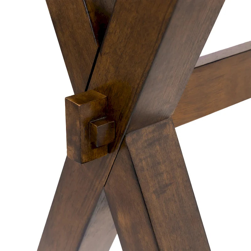 47-Inch Transitional Walnut Coffee Table