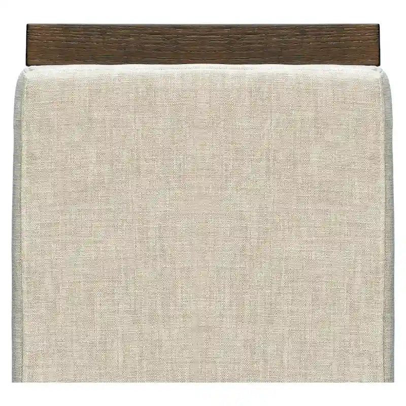 Upholstered Accent Bench with Lower Shelf