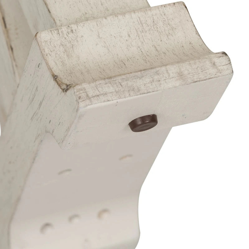 Antique White Flip-Lid Sofa Table