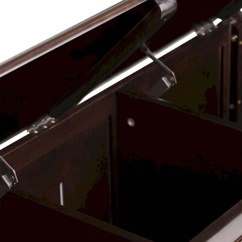 51-Inch Solid Wood Storage Bench Trunk