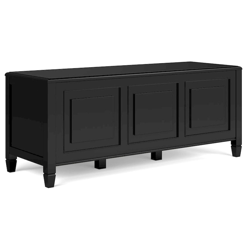 51-Inch Solid Wood Storage Bench Trunk