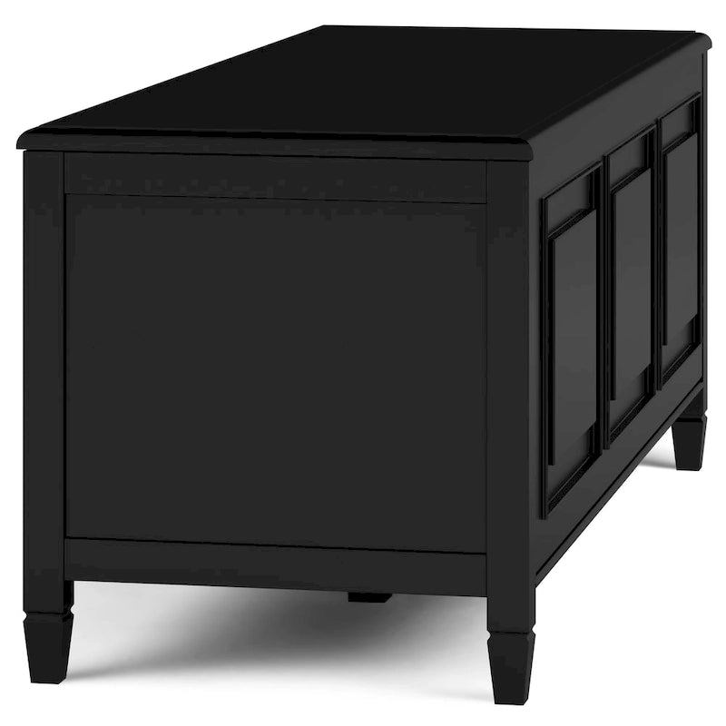 51-Inch Solid Wood Storage Bench Trunk