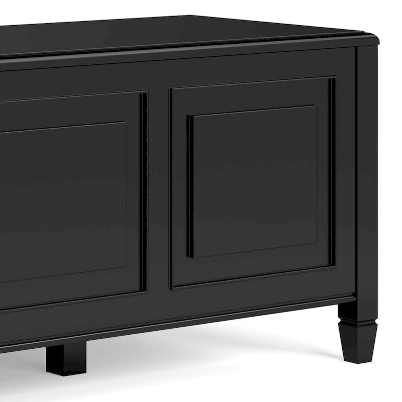 51-Inch Solid Wood Storage Bench Trunk