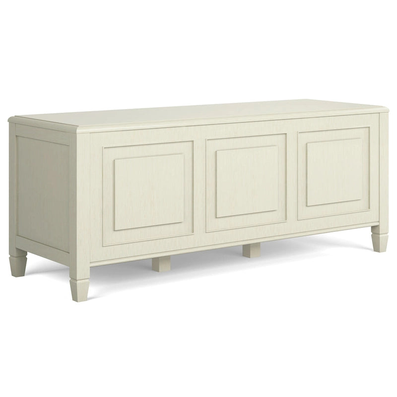 51-Inch Solid Wood Storage Bench Trunk