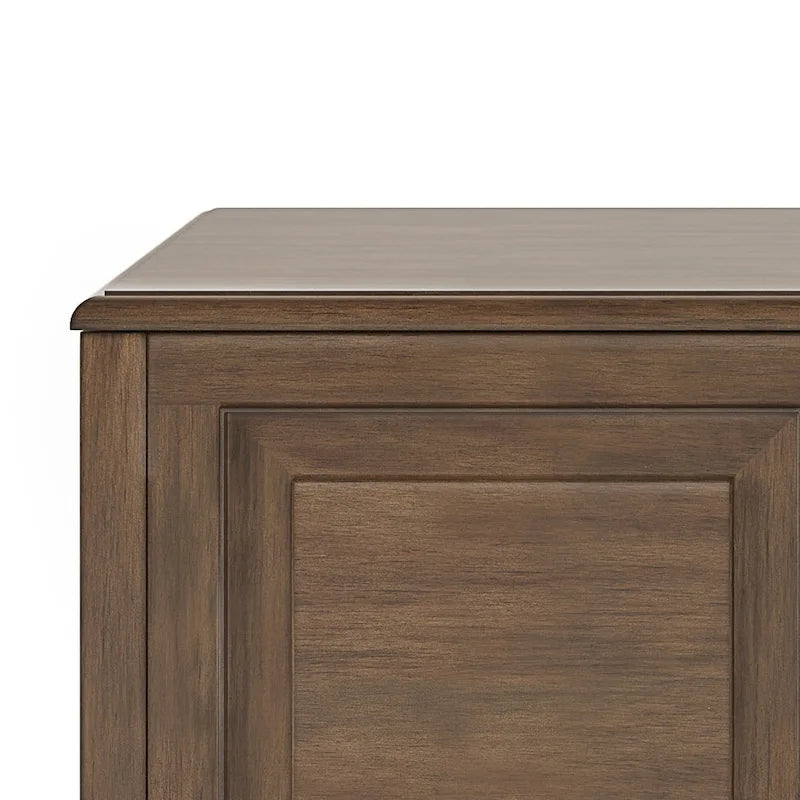 51-Inch Solid Wood Storage Bench Trunk