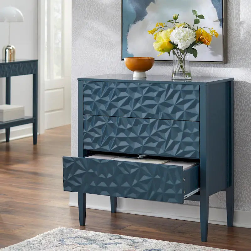 Three-Drawer Accent Cabinet