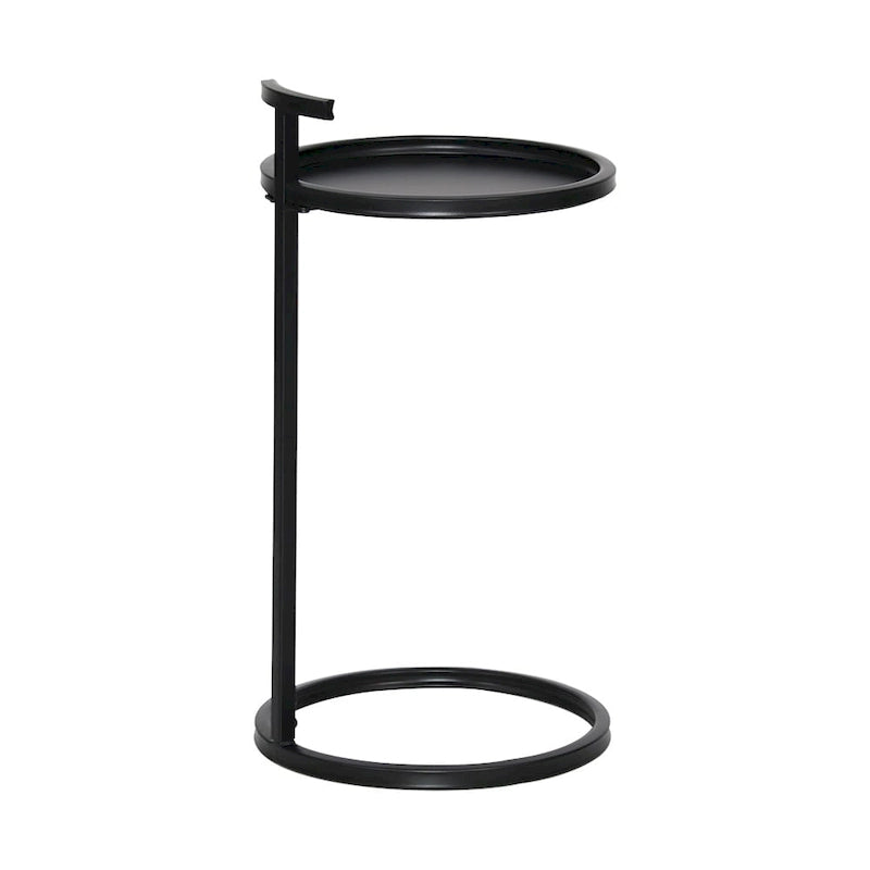 Round Metal Accent C Table
