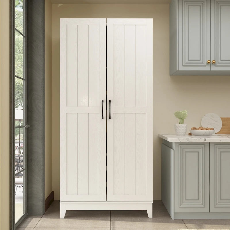 Multifunctional Kitchen and Wine Storage Cabinet