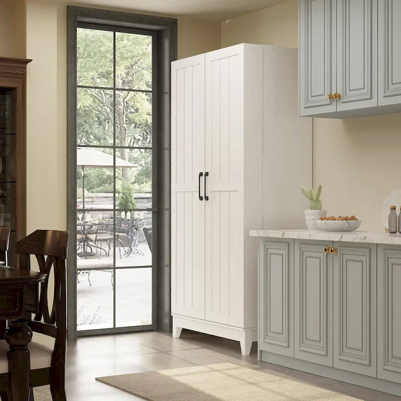 Multifunctional Kitchen and Wine Storage Cabinet