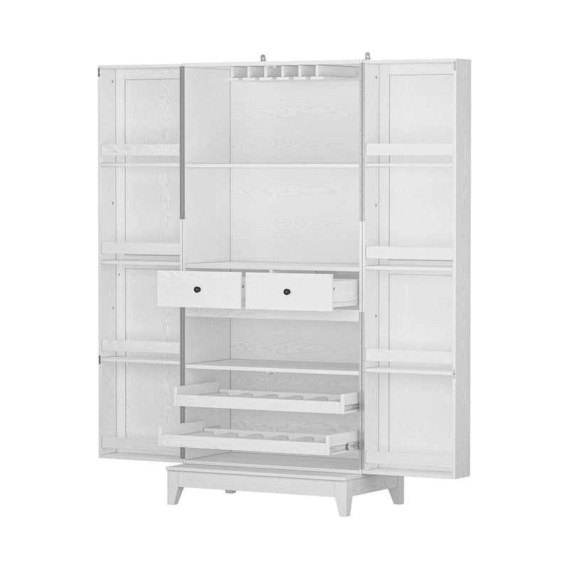 Multifunctional Kitchen and Wine Storage Cabinet