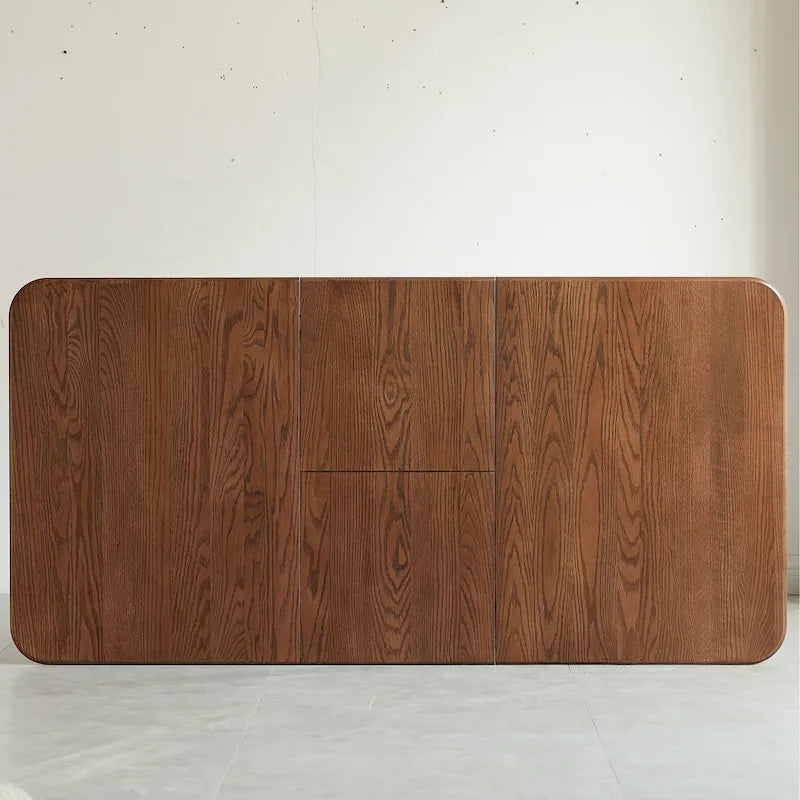 Walnut Solid Oak Extendable Dining Table