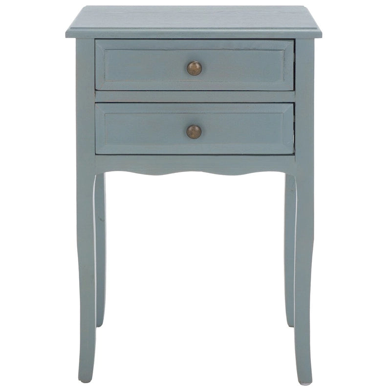 French Farmhouse Accent Table with Drawers