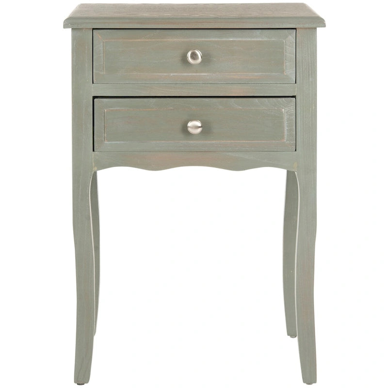 French Farmhouse Accent Table with Drawers