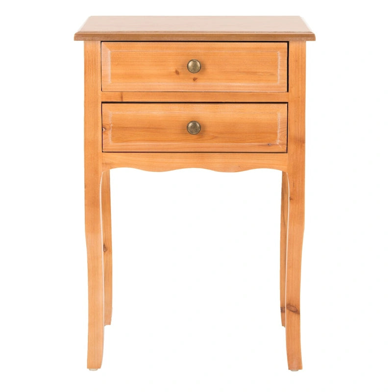 French Farmhouse Accent Table with Drawers