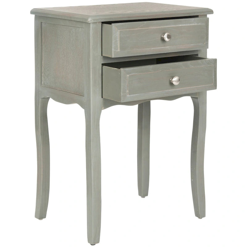 French Farmhouse Accent Table with Drawers