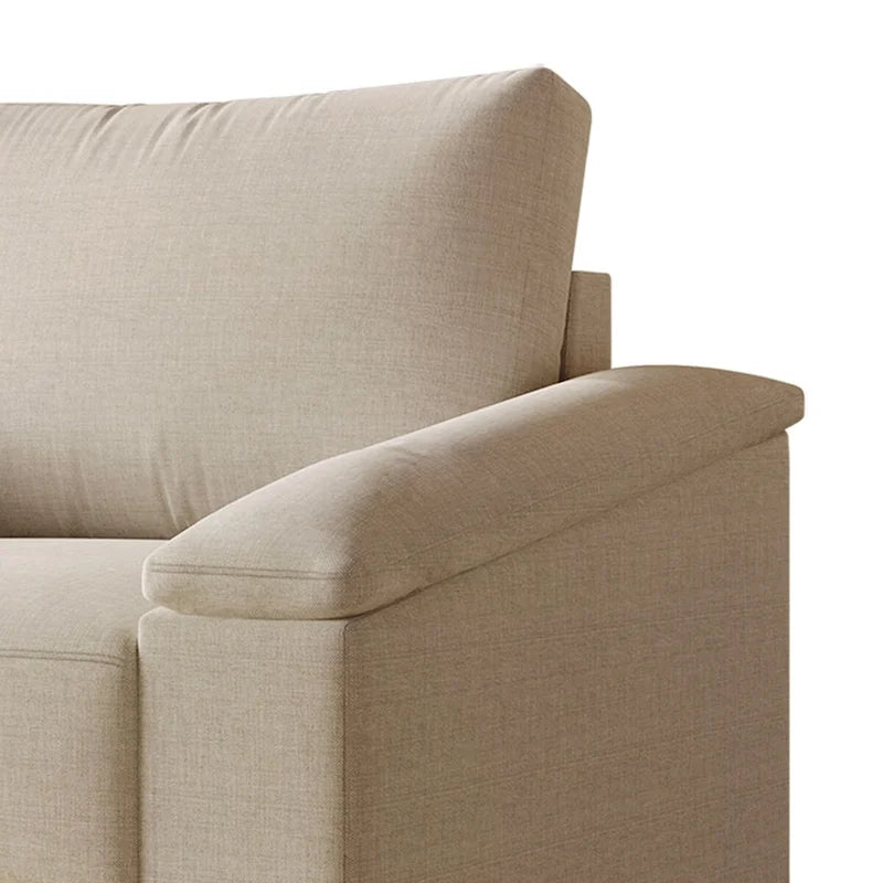 Linen Upholstered Loveseat