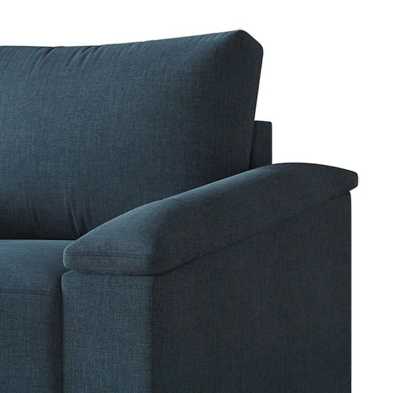 Linen Upholstered Loveseat