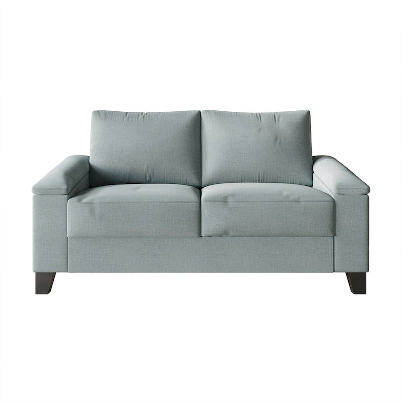 Linen Upholstered Loveseat
