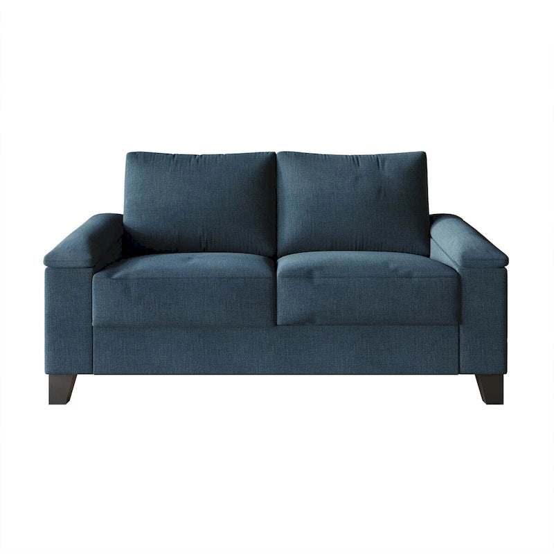 Linen Upholstered Loveseat