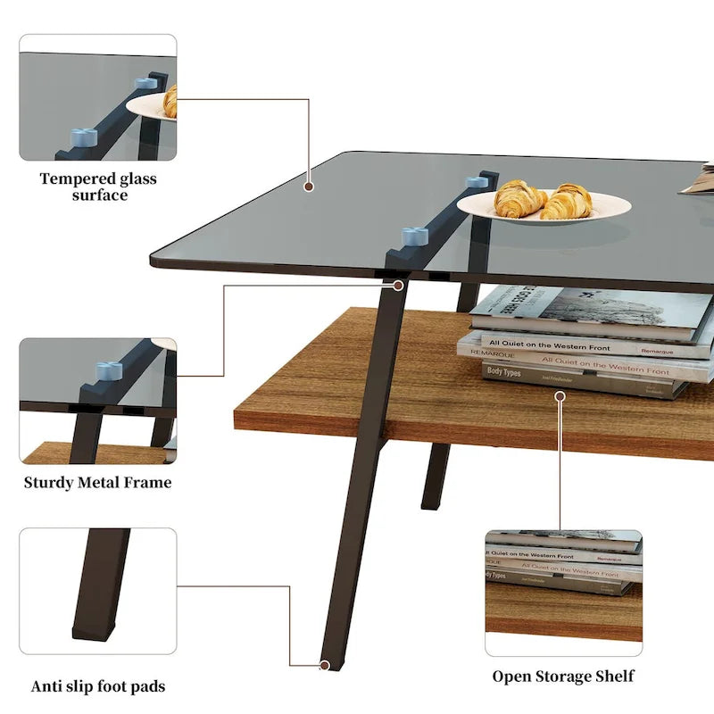 Modern Coffee Table for Living Room