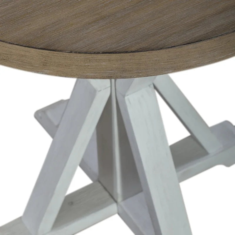 Round End Table for Living Room